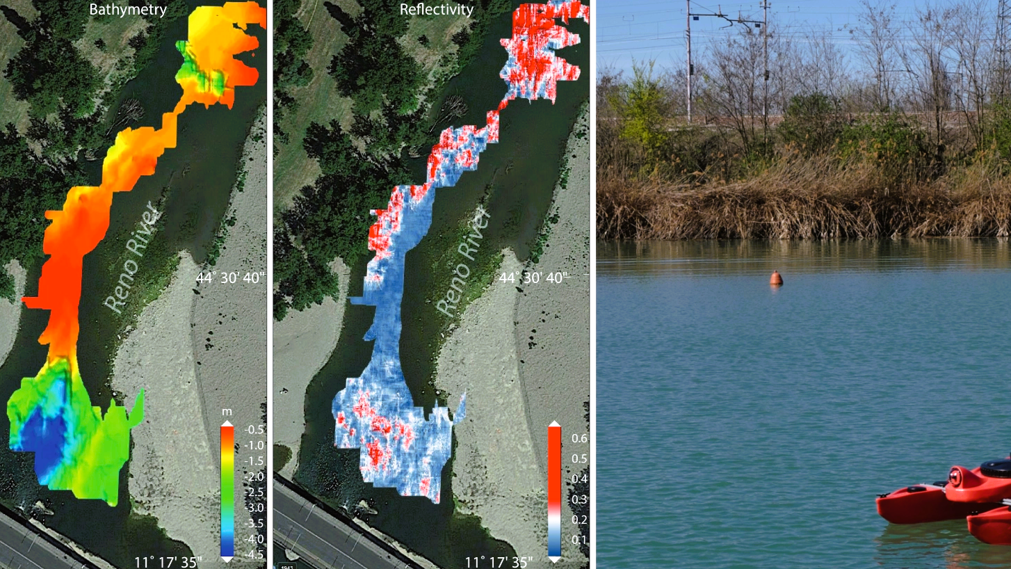 Prospezione geofisica, geologica e geochimica di acqua e sedimenti