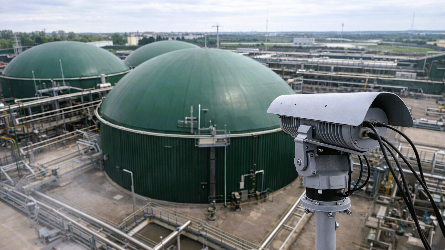 Rilevamento di emissioni fuggitive di metano