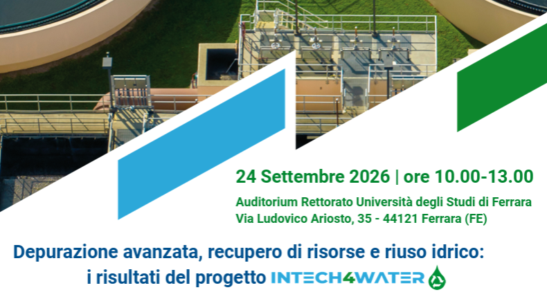 EVENTO | Depurazione avanzata, recupero di risorse e riuso idrico