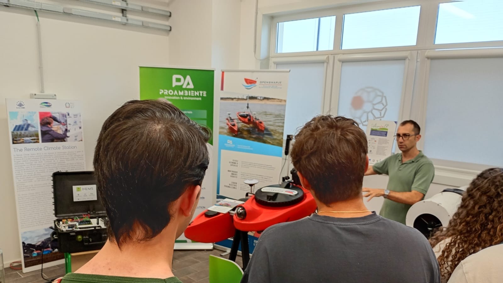 Dati, sensori e qualità dell'aria: un percorso di Formazione Scuola Lavoro