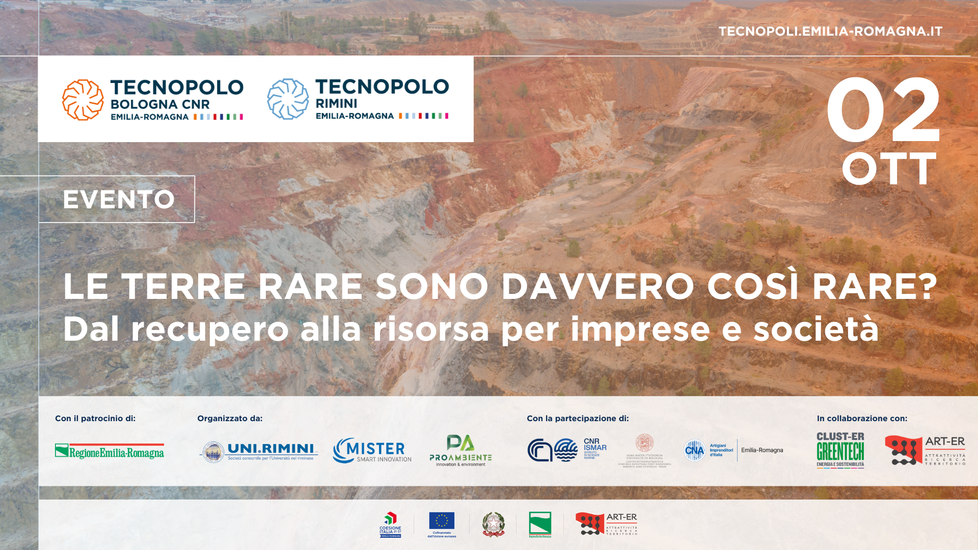 EVENTO | Le terre rare sono davvero così rare? Dal recupero alla risorsa per imprese e società