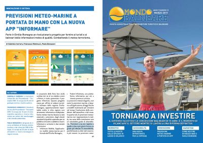 Il Progetto POR-FESR INFORMARE sulla rivista Mondo Balneare