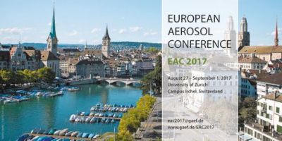 Proambiente partecipa all’European Aerosol Conference 2017 (EAC 2017)