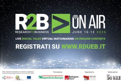 Dal 10 al 12 giugno 2020 torna R2B in versione digitale
