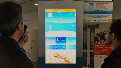 Il TOTEM INFORMARE nell'Area della Ricerca di Bologna