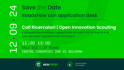 EVENTO | Opportunità per ricercatori del programma Open Innovation Scouting