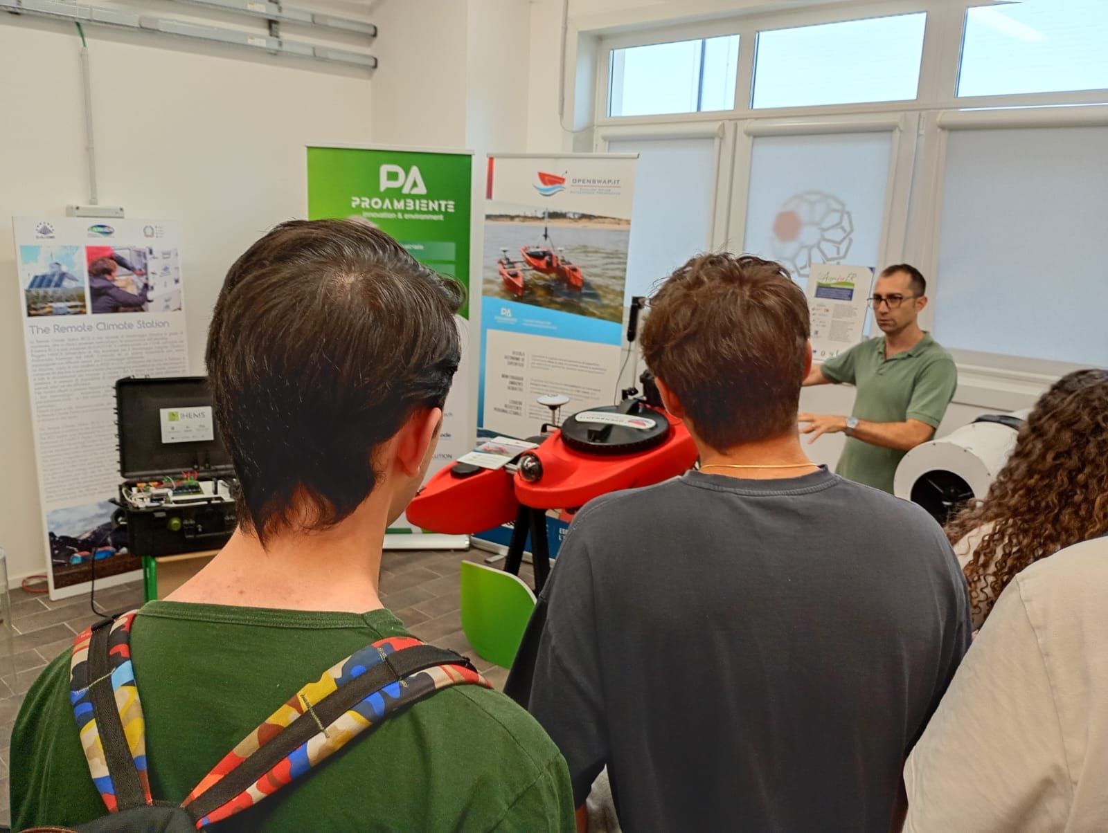 Dati, sensori e qualità dell'aria: un percorso di Formazione Scuola Lavoro