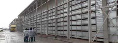 Misura delle emissioni in un allevamento di galline ovaiole