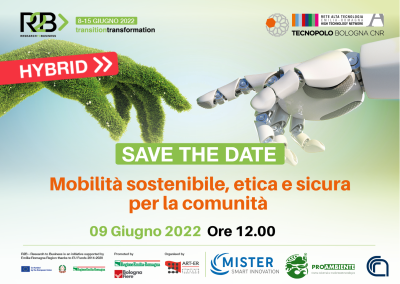 R2B 2022 - Una tavola rotonda sul tema Mobilità Sostenibile promossa dal Tecnopolo Bologna CNR