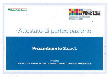 Proambiente tra gli - Innovatori Responsabili -