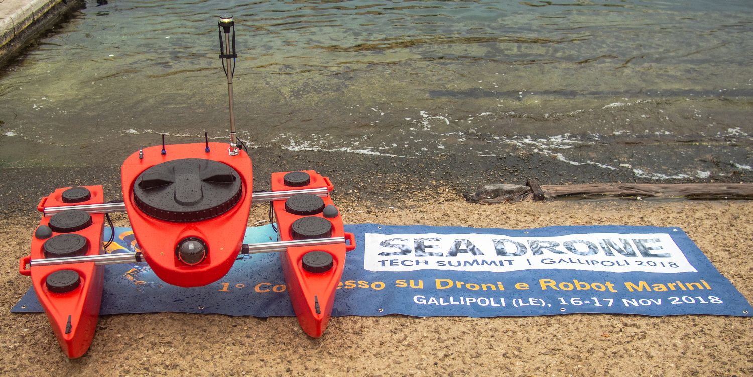 16-17 novembre 2018 - OPENSWAP al Sea Drone Tech Summit 2018 (Gallipoli)