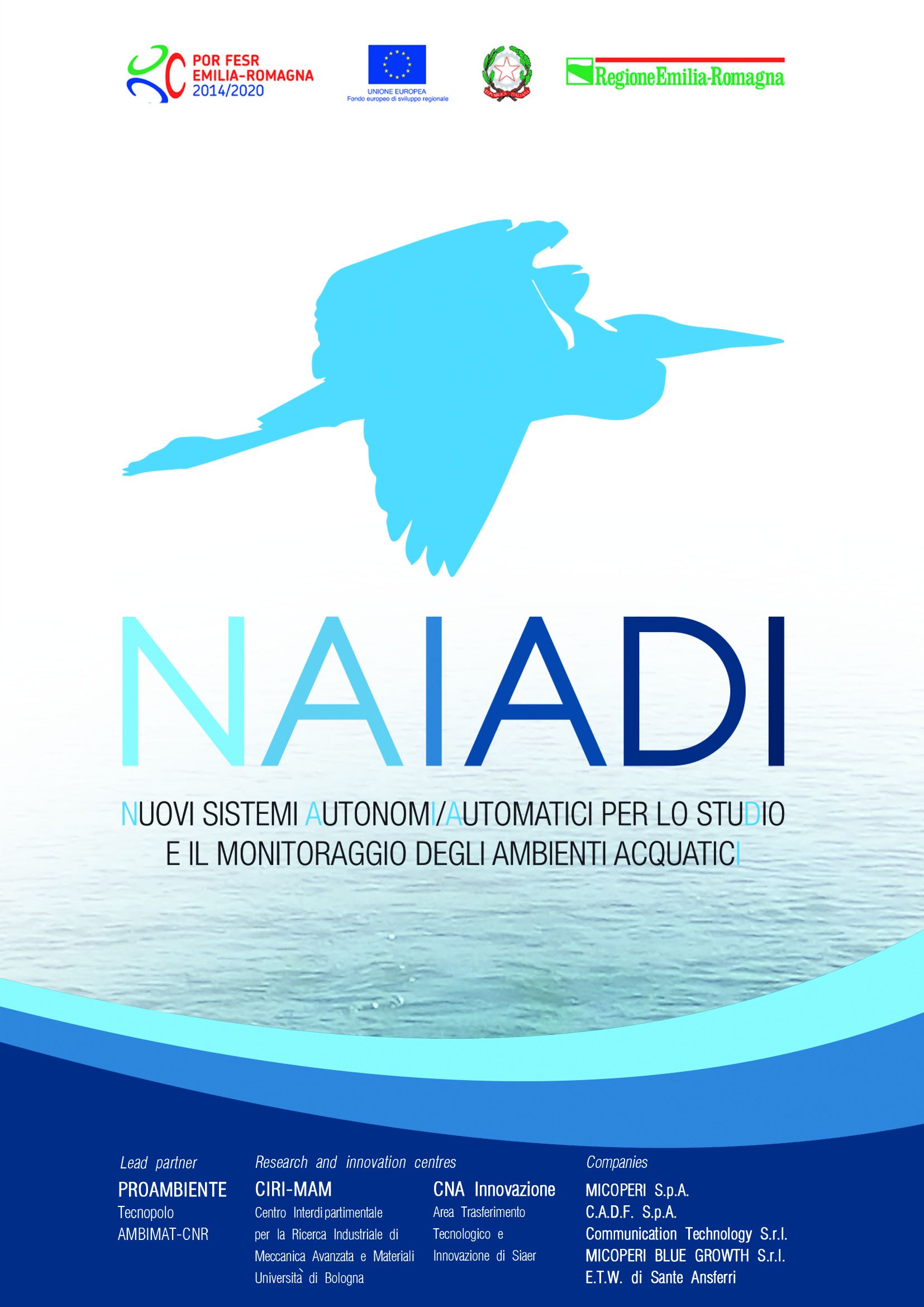 Al via il progetto NAIADI
